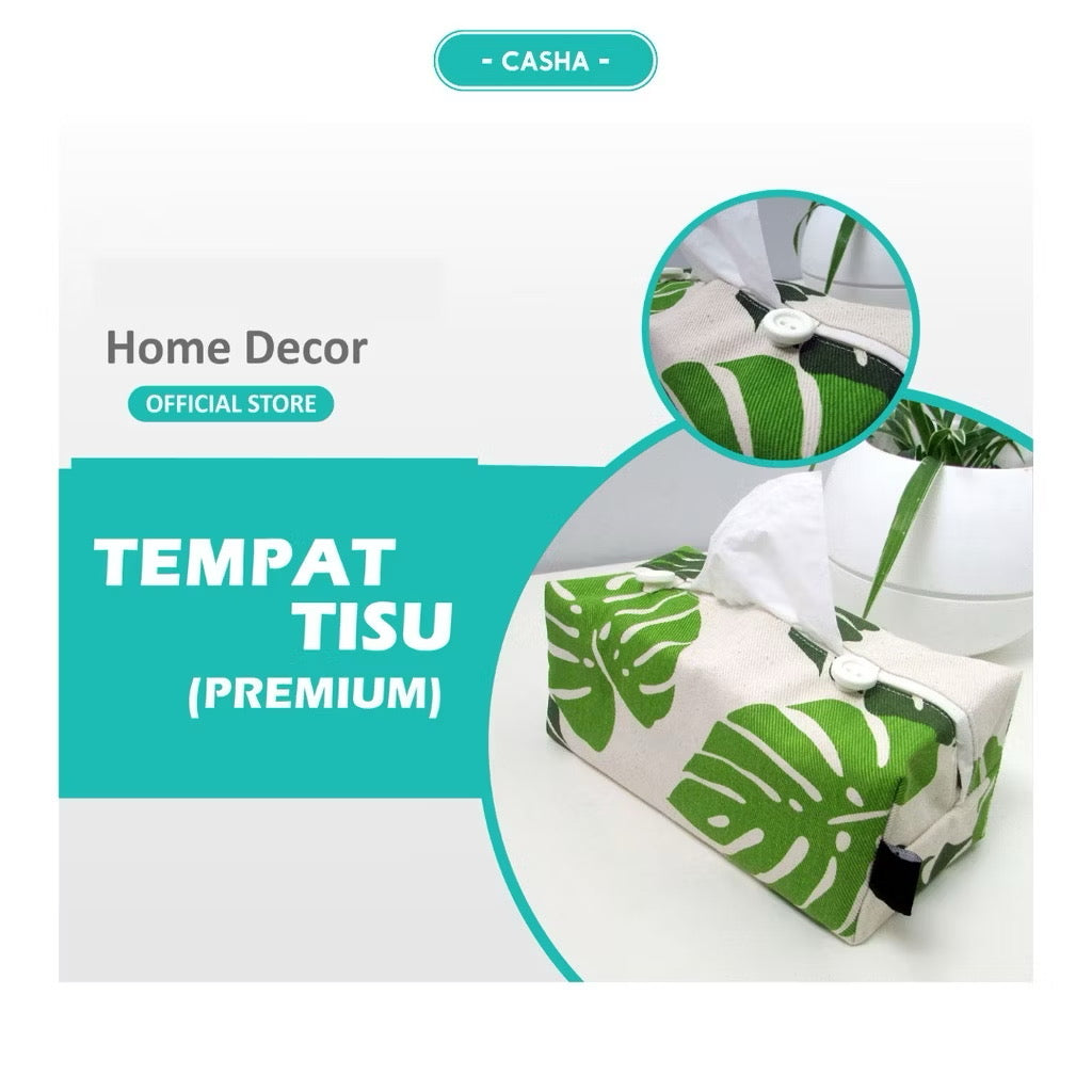 CASHA - Tempat Tisu (PREMIUM) - MINIMALIS - DIJAMIN TEBAL -  Tempat Tisu