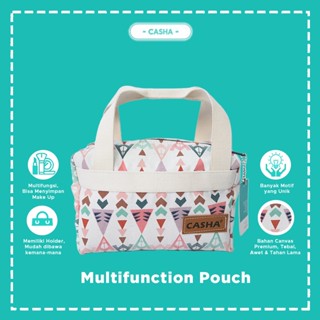 CASHA POUCH multifungsi - Makeup & Sanitary Pouch